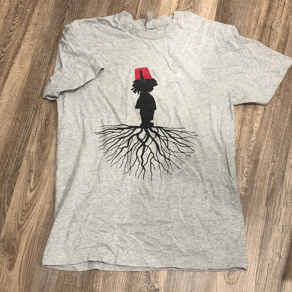 Gray Graphic Moor T-Shirt